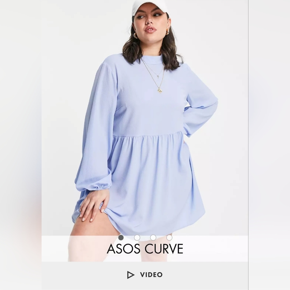 Asos Pale Blue Mini dress